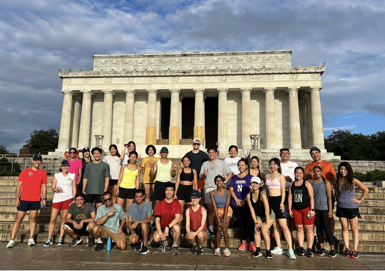 DC morning fun run. Photo: AAJA DC Chapter