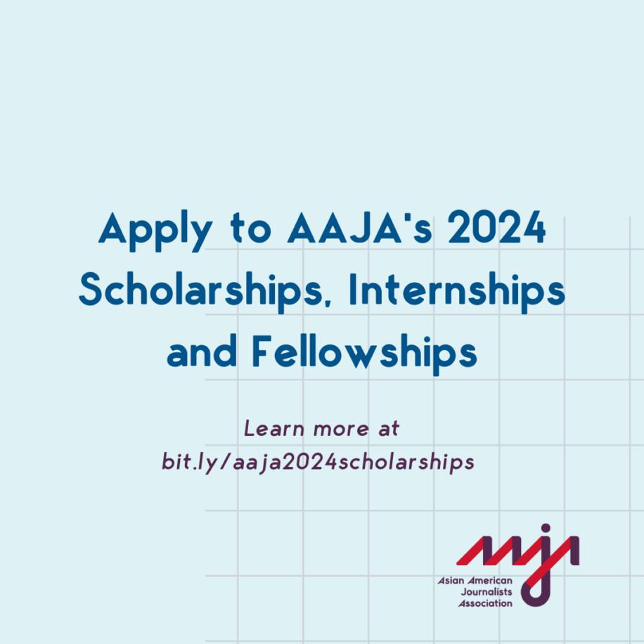 AAJA Announces Launch of 2024 Scholarships, Internships and Fellowships
